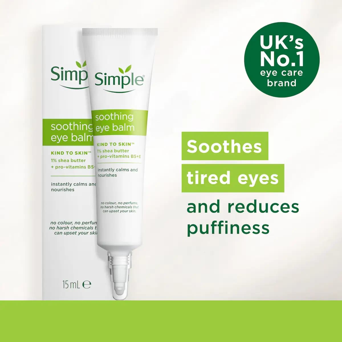 کرم دور چشم سیمپل مدل Soothing Eye Balm حجم 15 میلی لیتر — تصویر ۷
