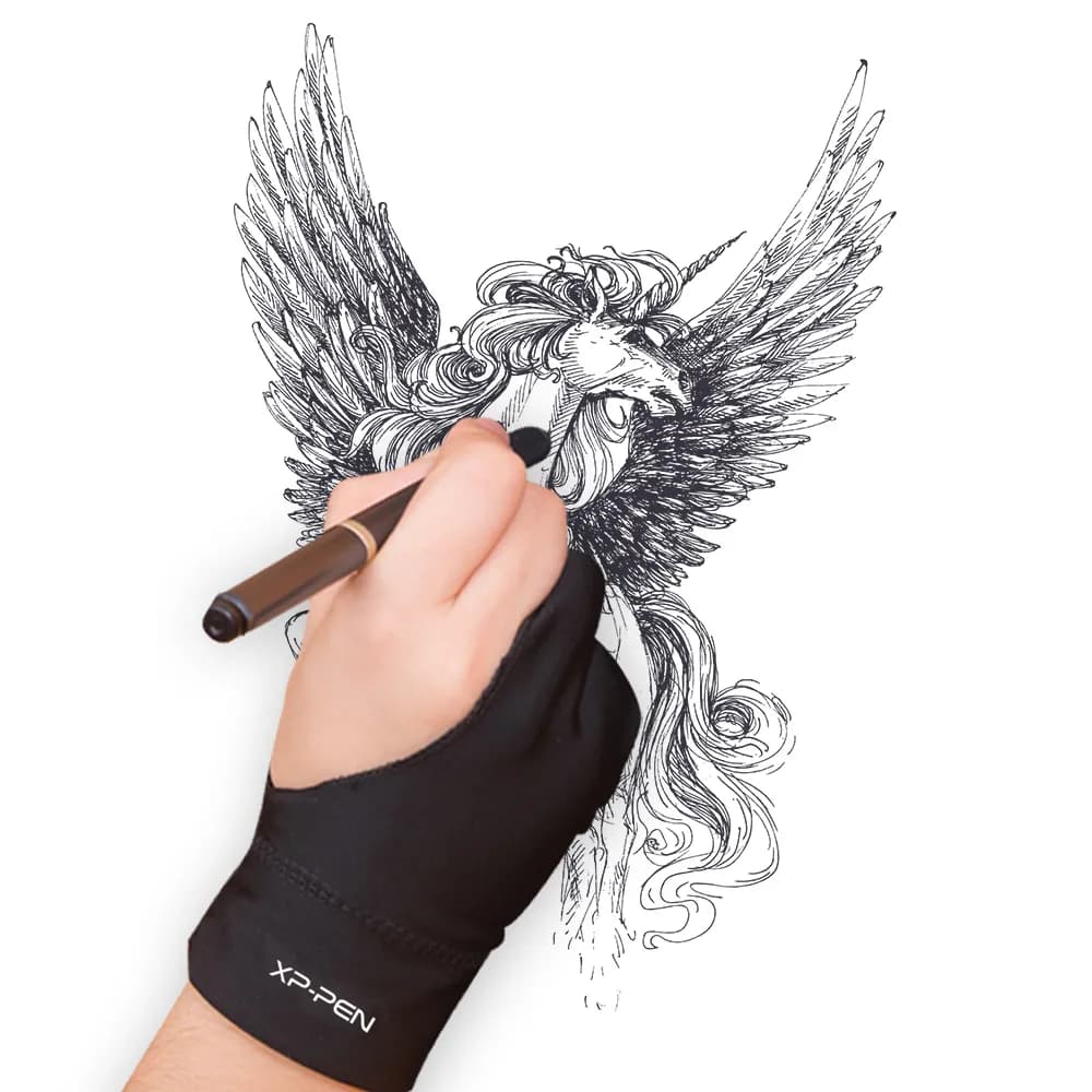 دستکش طراحی حرفه ای ایکس پی پن XP-PEN AC01B Glove (فری سایز) — تصویر ۲