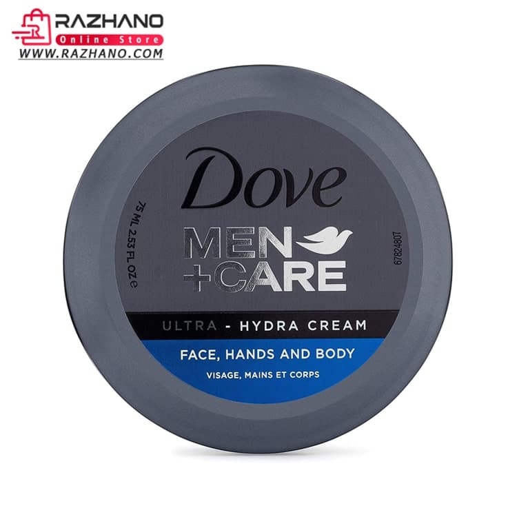 کرم داو مردانه Men +Care مدل Ultra Hydra آبرسان قدرتمند حجم 75 میل