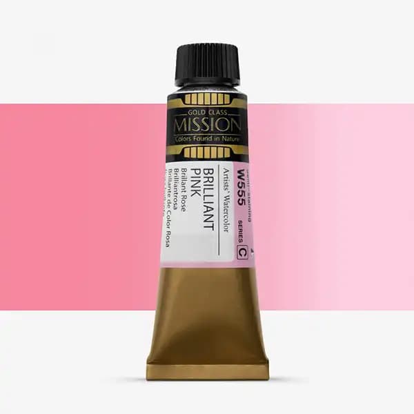 آبرنگ میشن Gold Class سری C رنگ (Brilliant Pink W555)