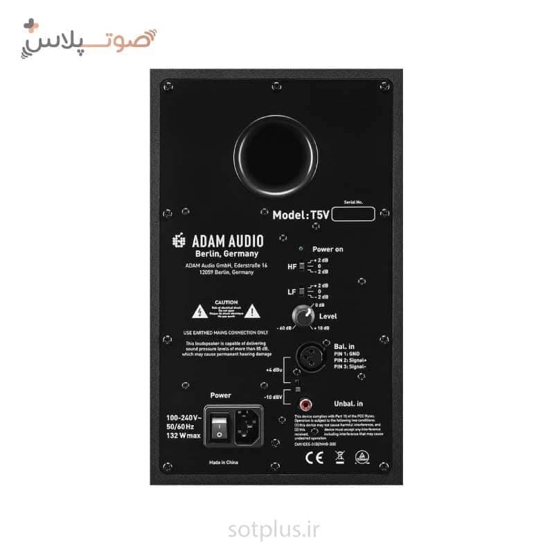 اسپیکر مانیتورینگ Adam Audio T5V — تصویر ۳