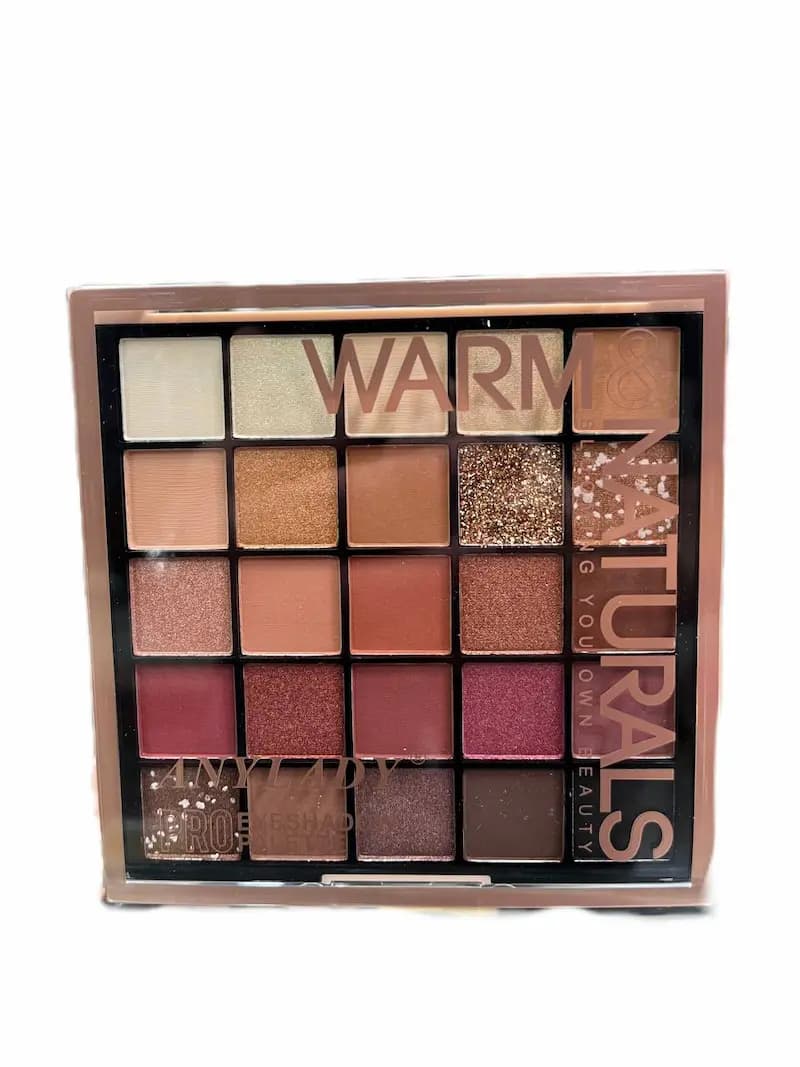 پالت سایه چشم Warm & Naturals انی لیدی پرو | 25 رنگ — تصویر ۲