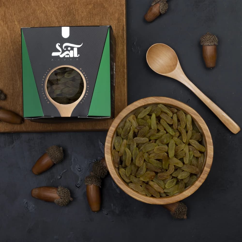 کشمش سبز پیکامی صادراتی آنید — تصویر ۲