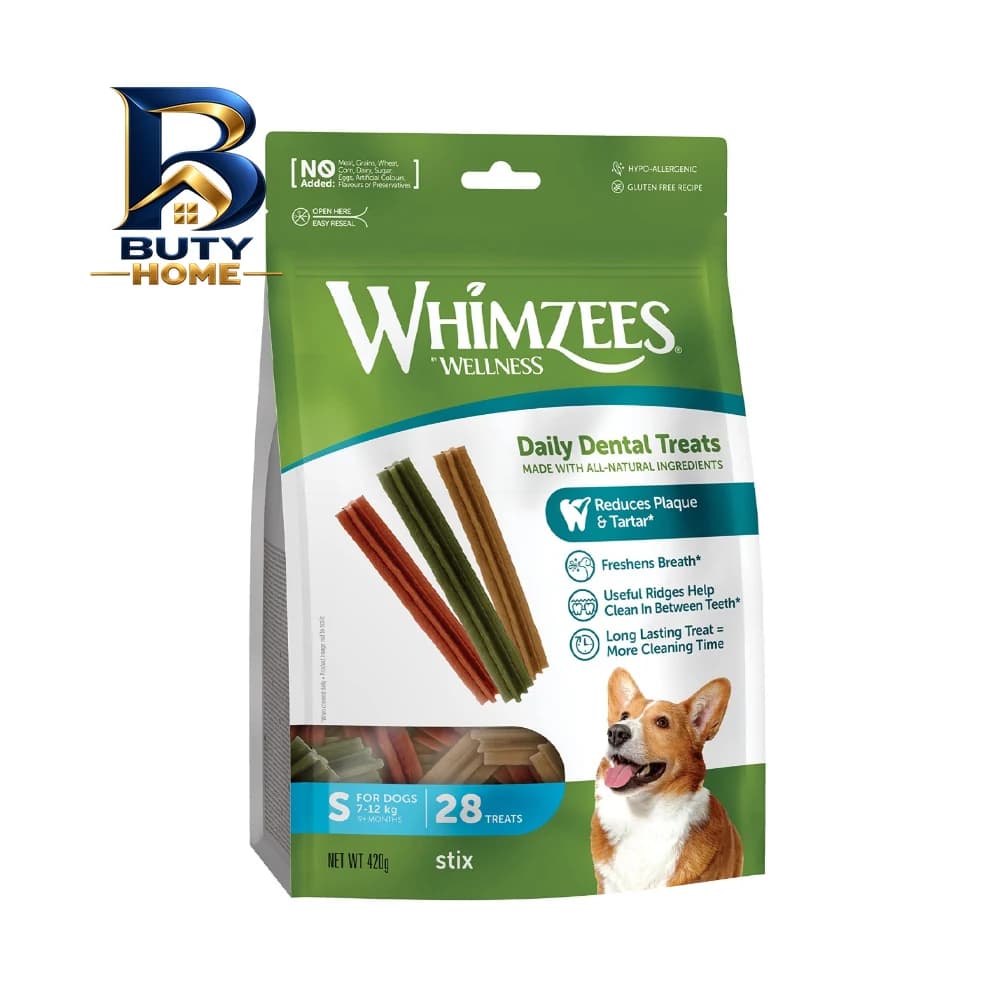 تشویقی سگ ویمزس مدل Stix Small طعم مرغ وزن ۴۶۰ گرم