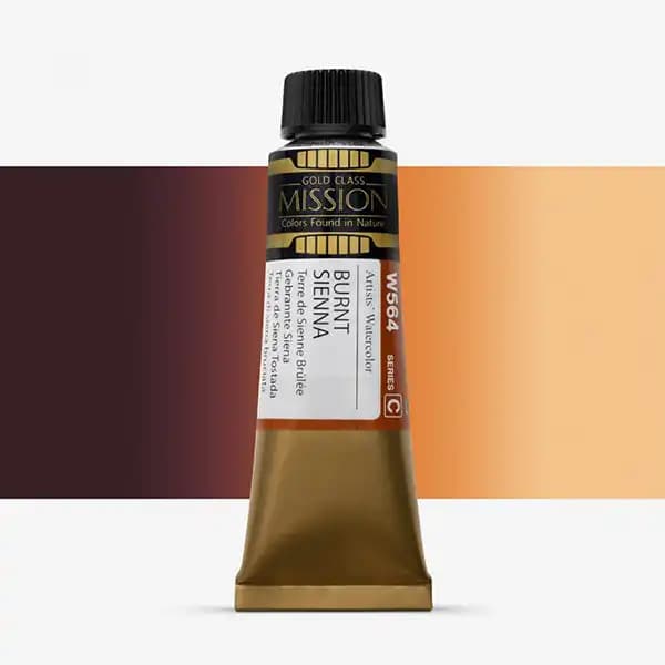 آبرنگ میشن Gold Class سری C رنگ (Burnt Sienna W564)