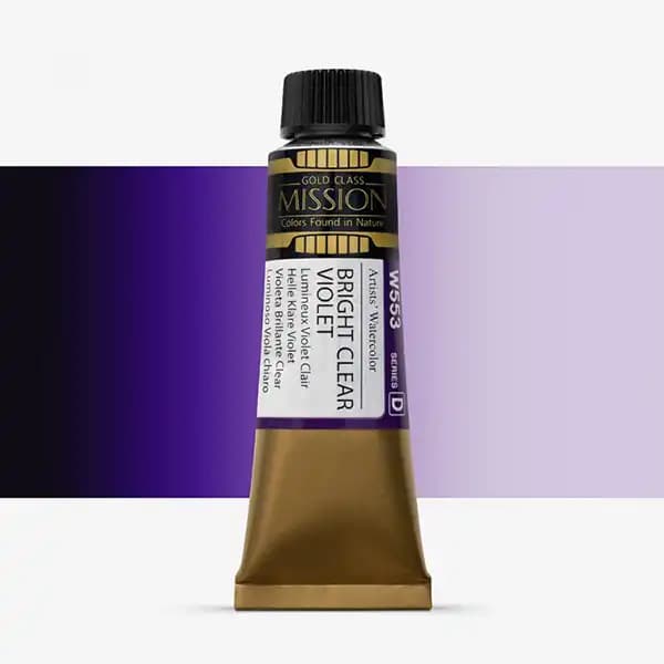 آبرنگ میشن Gold Class سری D رنگ (BrightClear Violet W553)