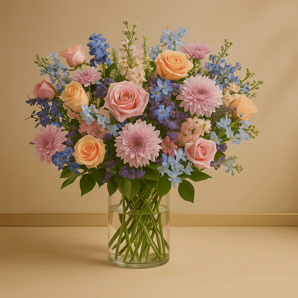 شکوفه‌های درخشان، دسته‌ای از گل‌های رنگارنگ کد89 (امارات)
