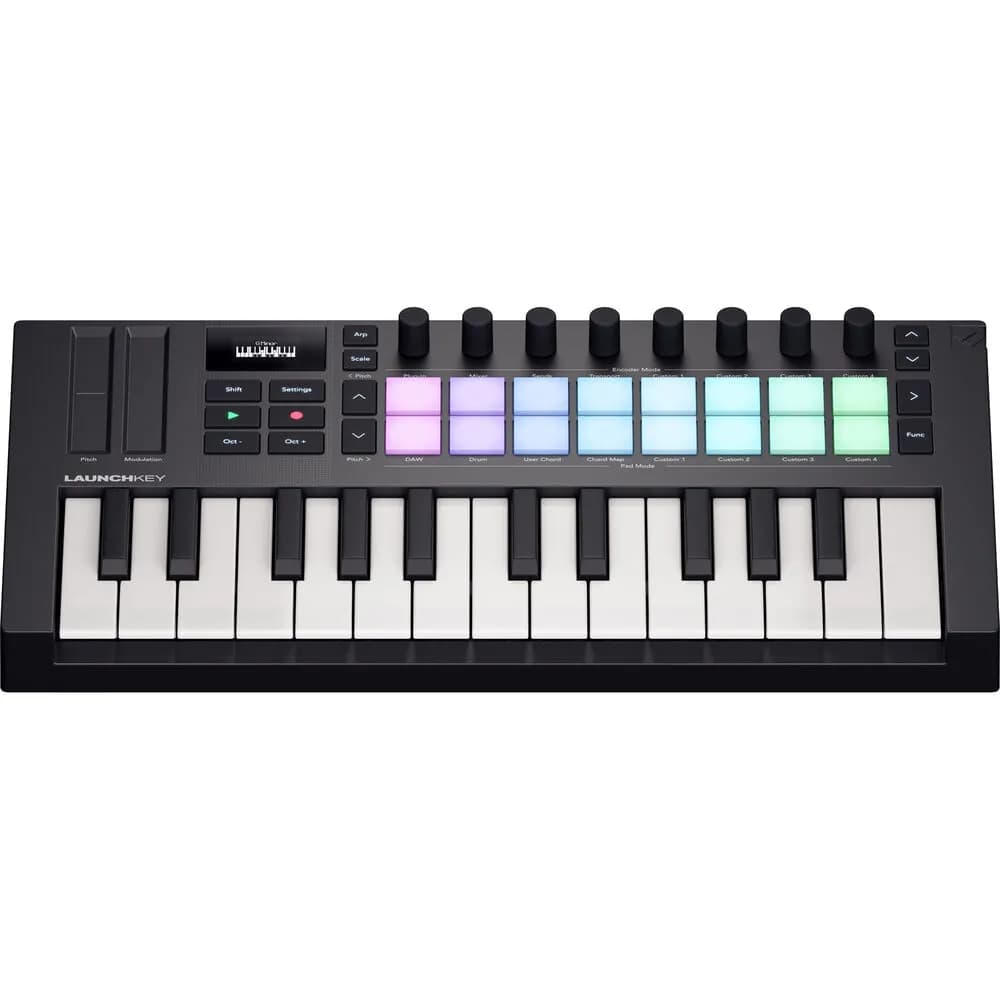 میدی کنترلر Novation Launchkey Mini 25 MK4 — تصویر ۹