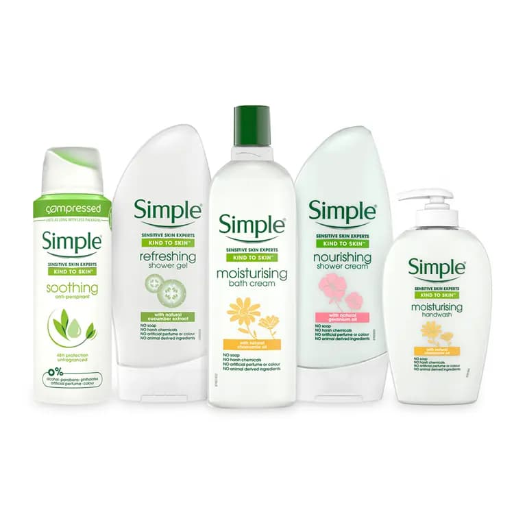 شامپو بدن Moisturising سیمپل Simple — تصویر ۲