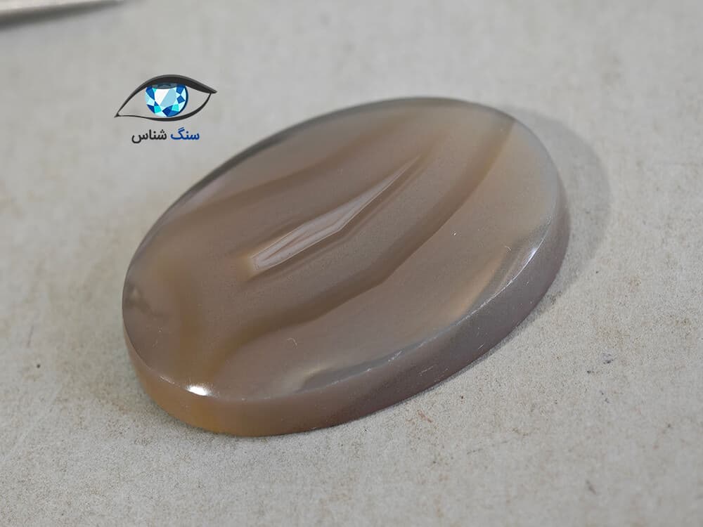 نگین عقیق سلیمانی 7.2 گرم — تصویر ۳