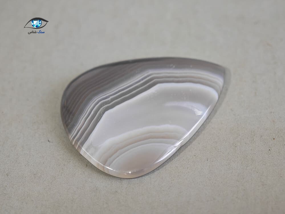 عقیق نواری اشکی 4.5 گرم — تصویر ۴