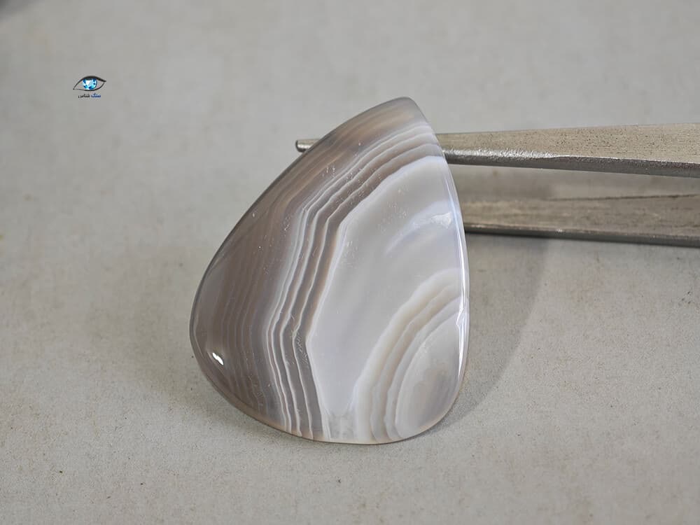 عقیق نواری اشکی 4.5 گرم