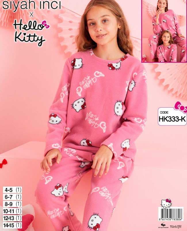 بلوز و شلوار بچگانه هِلو کیتی کد HK-333 — تصویر ۳