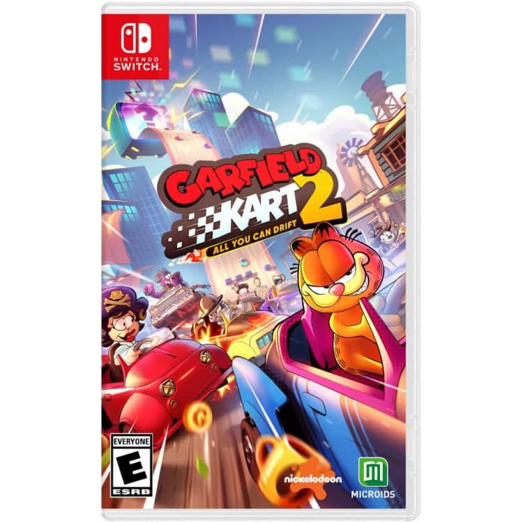 بازی Garfield Kart 2: All You Can Drift – مخصوص نینتندو سوییچ