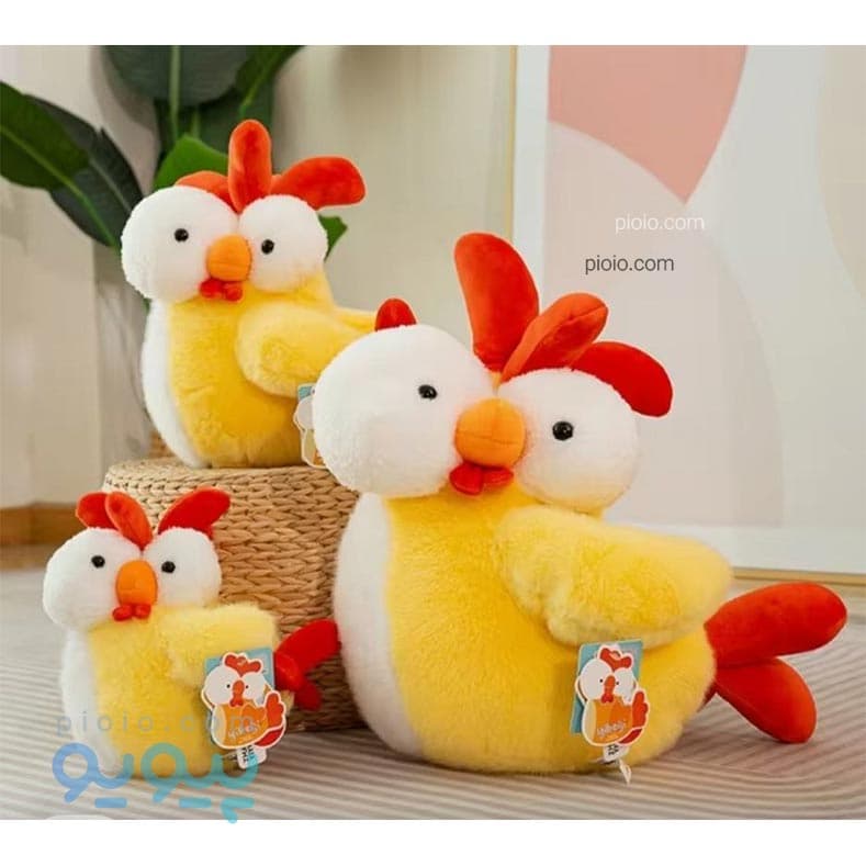 عروسک مرغ چشم درشت