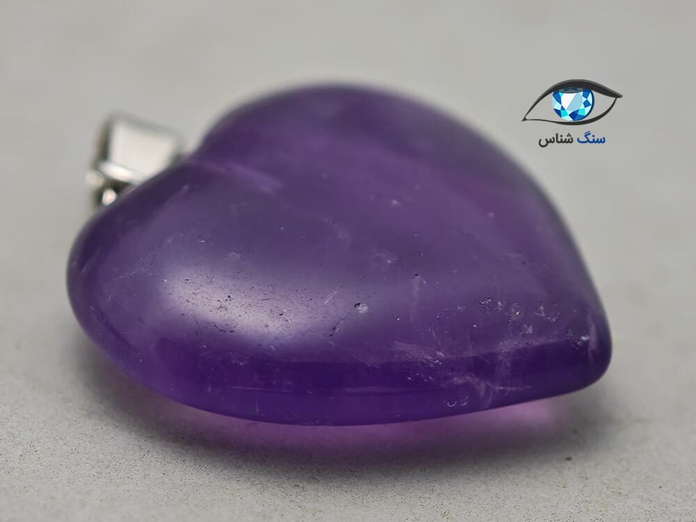 آویز سنگ آمیتیست 3.6 گرم — تصویر ۳