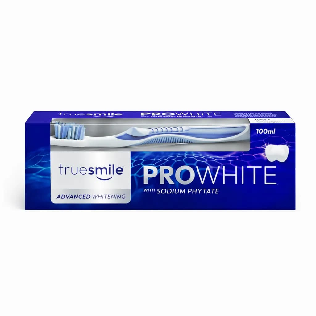 ست مسواک و خمیردندان ترو اسمایل Truesmile مدل Advanced Whitening حجم 100 میل