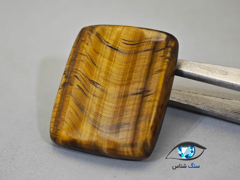 سنگ چشم ببر طبیعی درشت 9 گرم — تصویر ۳