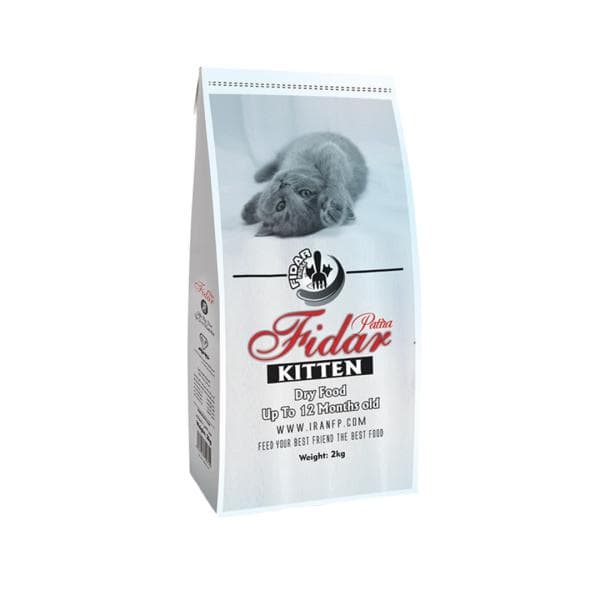 غذای خشک گربه فیدار پاتیرا مدل Kitten وزن 2 کیلوگرم