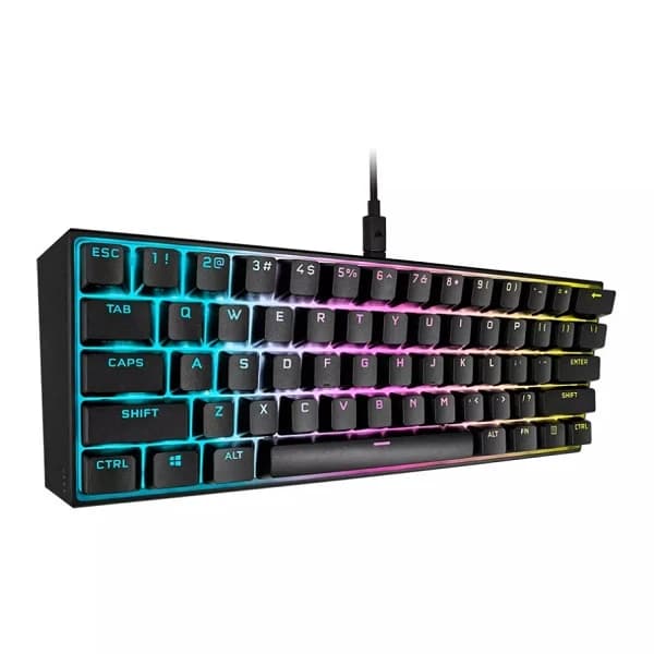کیبورد گیمینگ کورسیر مدل K65 RGB MINI MXRED — تصویر ۲