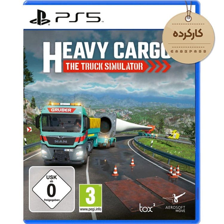 دیسک بازی Heavy Cargo: The Truck Simulator کارکرده – مخصوص PS5