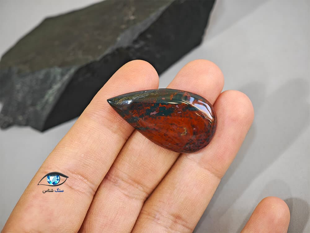 سنگ خون اشکی 6.6 گرم — تصویر ۲