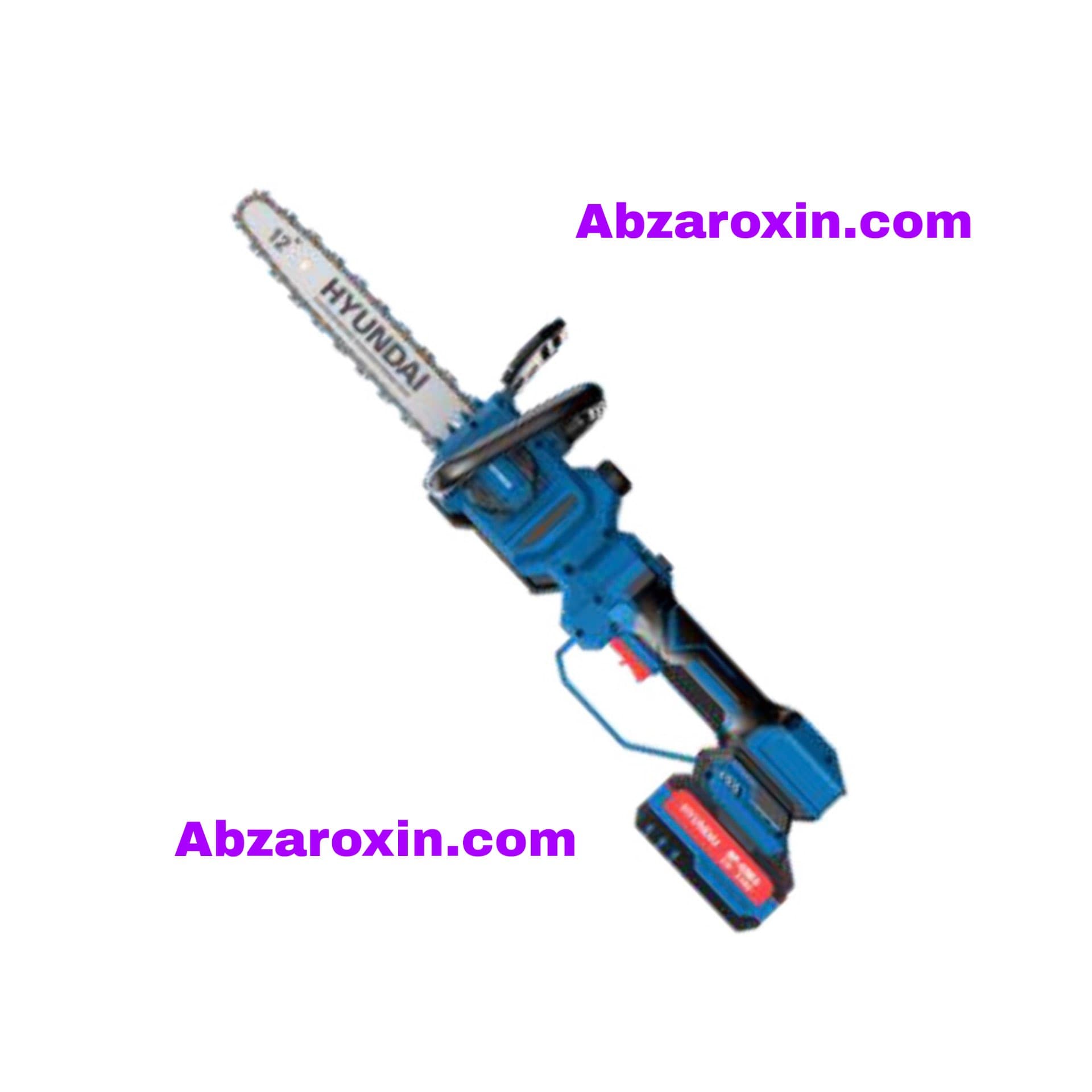 اره زنجیری شارژی براشلس دسته تلسکوپی 30 سانت هیوندای مدل HP-6064
