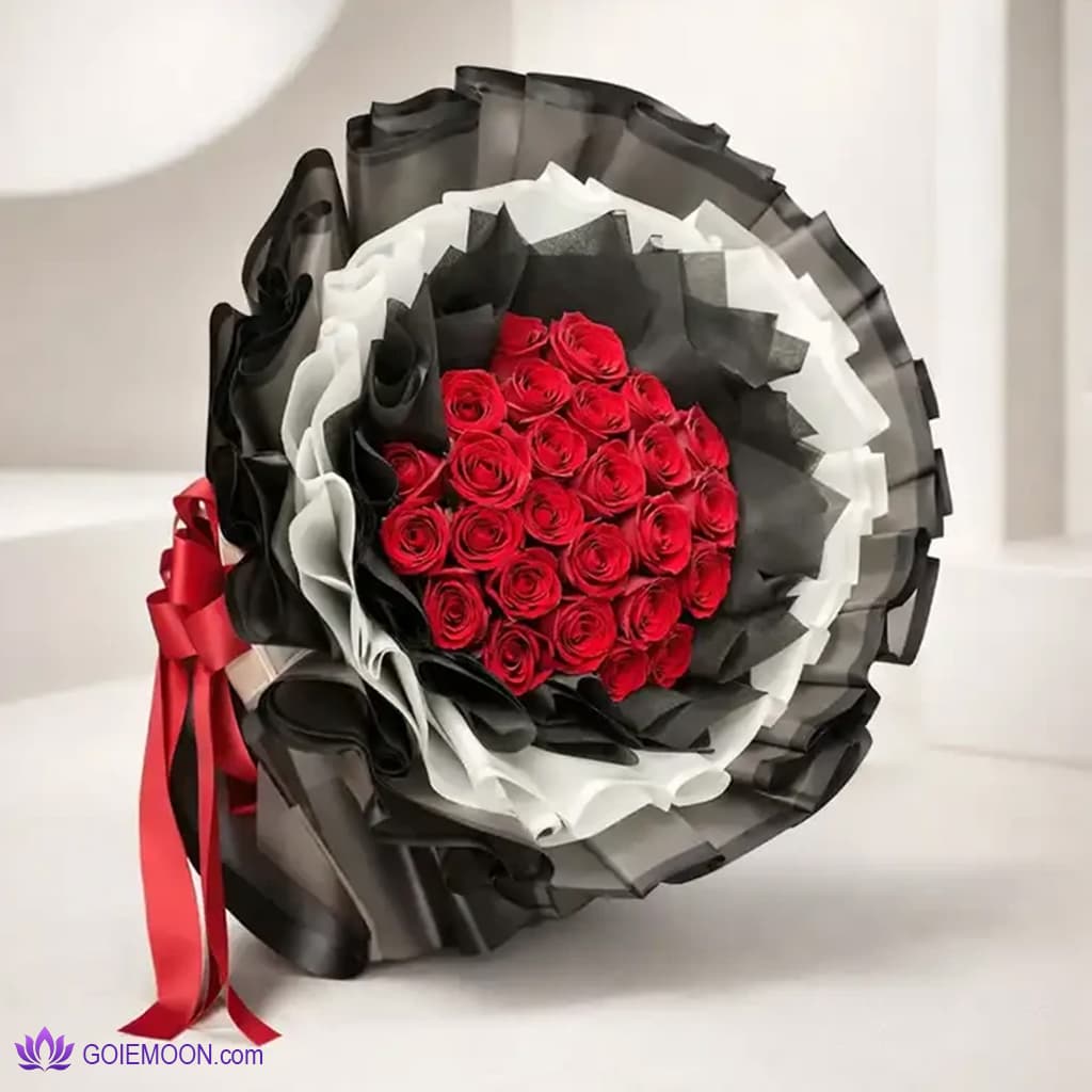 دسته گل به آذین