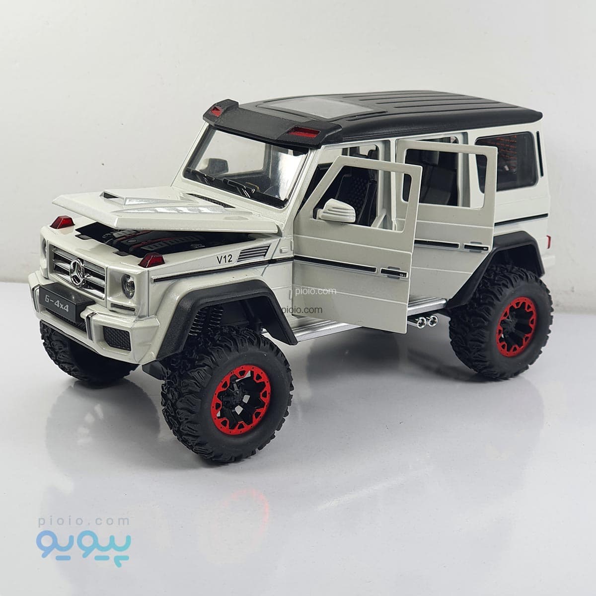 ماشین فلزی بنز G500 دودزا مقیاس 1:24 — تصویر ۶