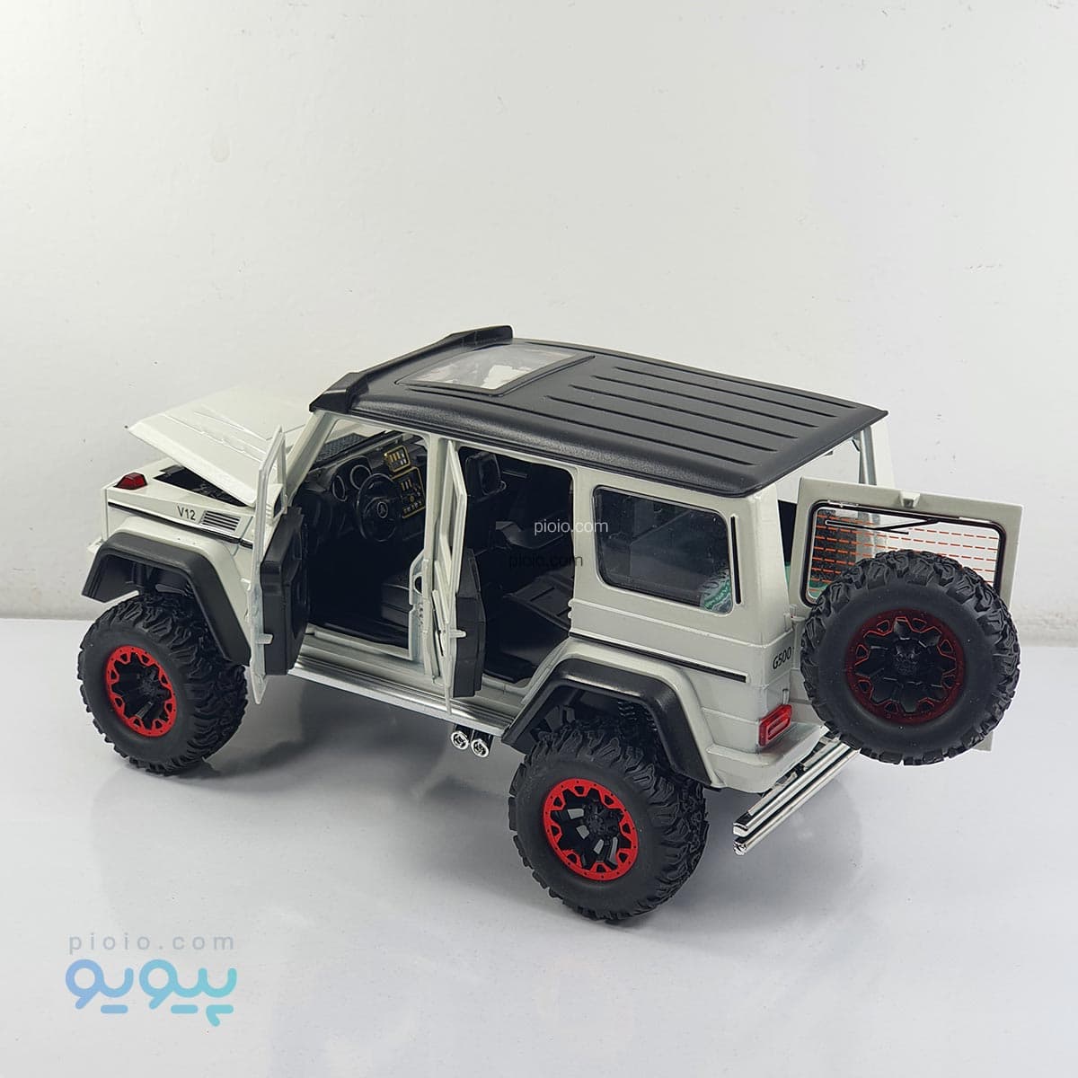 ماشین فلزی بنز G500 دودزا مقیاس 1:24 — تصویر ۵