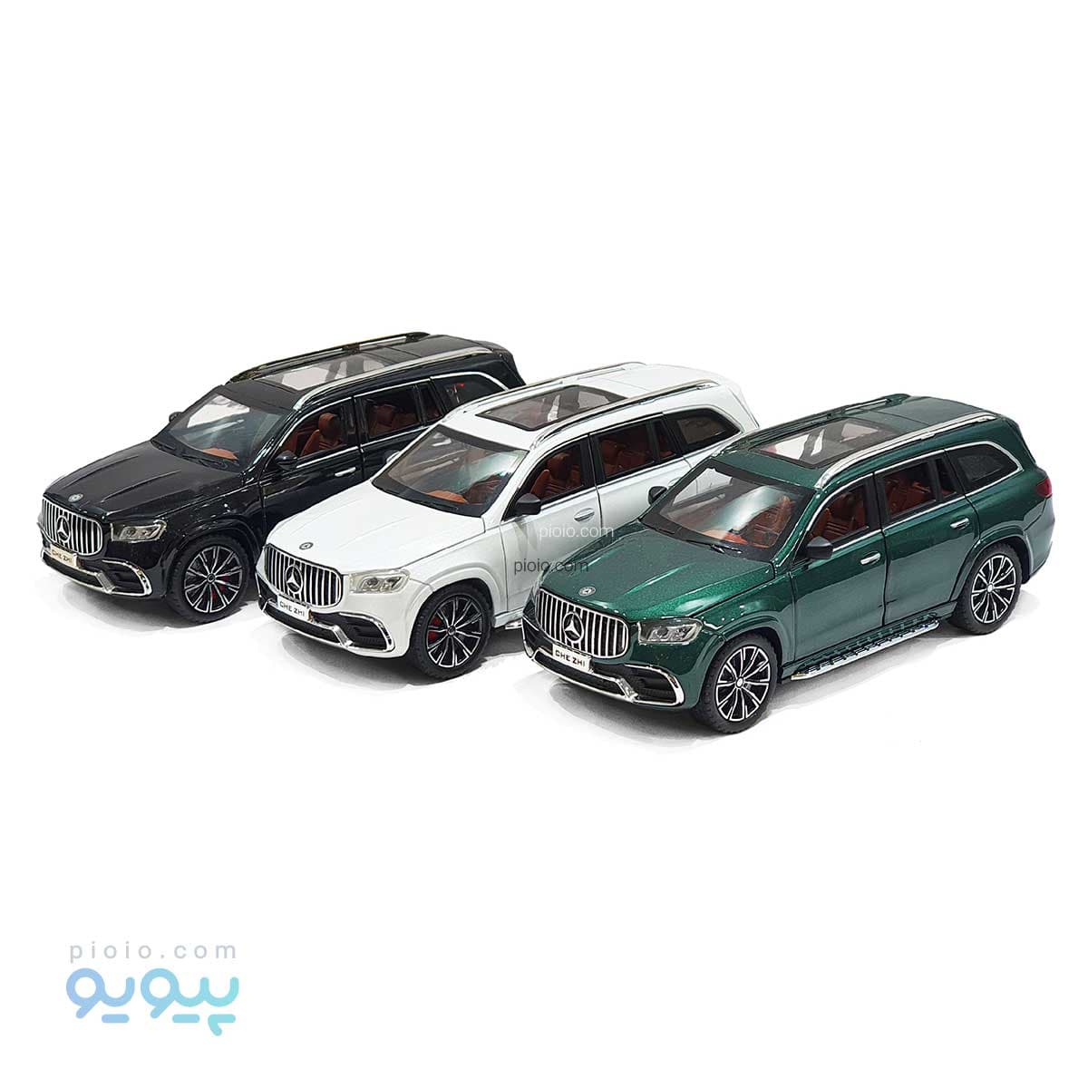ماکت ماشین فلزی بنز GLS 63 AMG برند che zhi تک و عمده — تصویر ۶