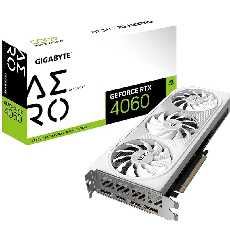 کارت گرافیک گیگابایت مدل GeForce RTX 4060 AERO OC 8G — تصویر ۳