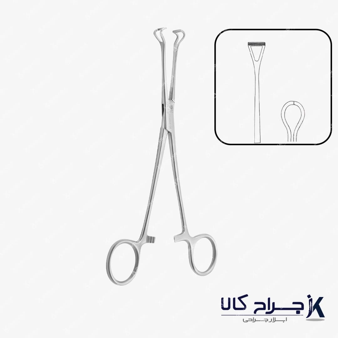 پنس ببکاک Babcock tissue forceps — تصویر ۲