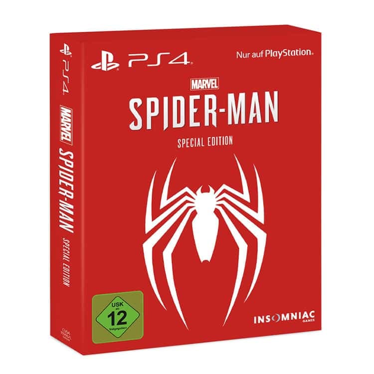 دیسک بازی Marvel Spider Man Special Edition – مخصوص PS4