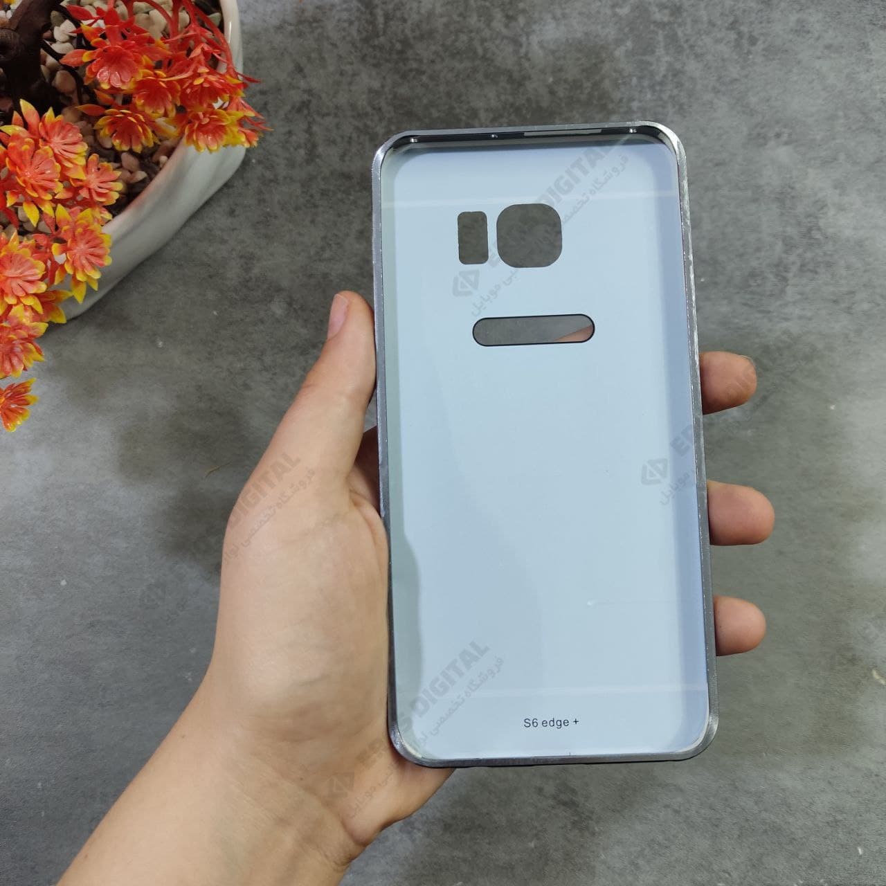 قاب گوشی Samsung Galaxy S6 Edge Plus مدل آینه ای — تصویر ۲