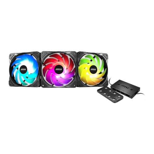 فن کیس MSI مدل MAG MAX F12A-3H • بسته 3 عددی — تصویر ۲