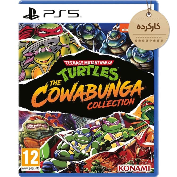 دیسک بازی Teenage Mutant Ninja Turtles: The Cowabunga Collection کارکرده – مخصوص PS5