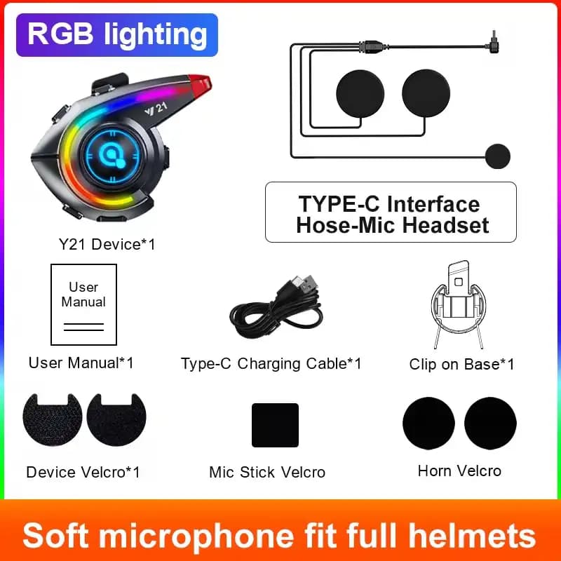 بلوتوث موتور Y21 RGB | موتور مد — تصویر ۴