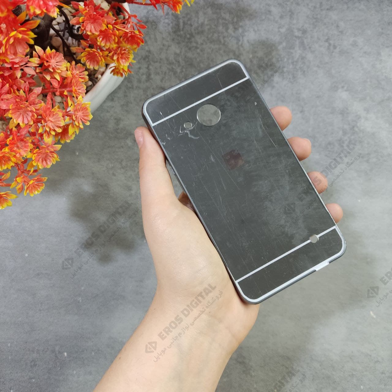 قاب گوشی Microsoft Lumia 550 مدل آینه ای — تصویر ۲