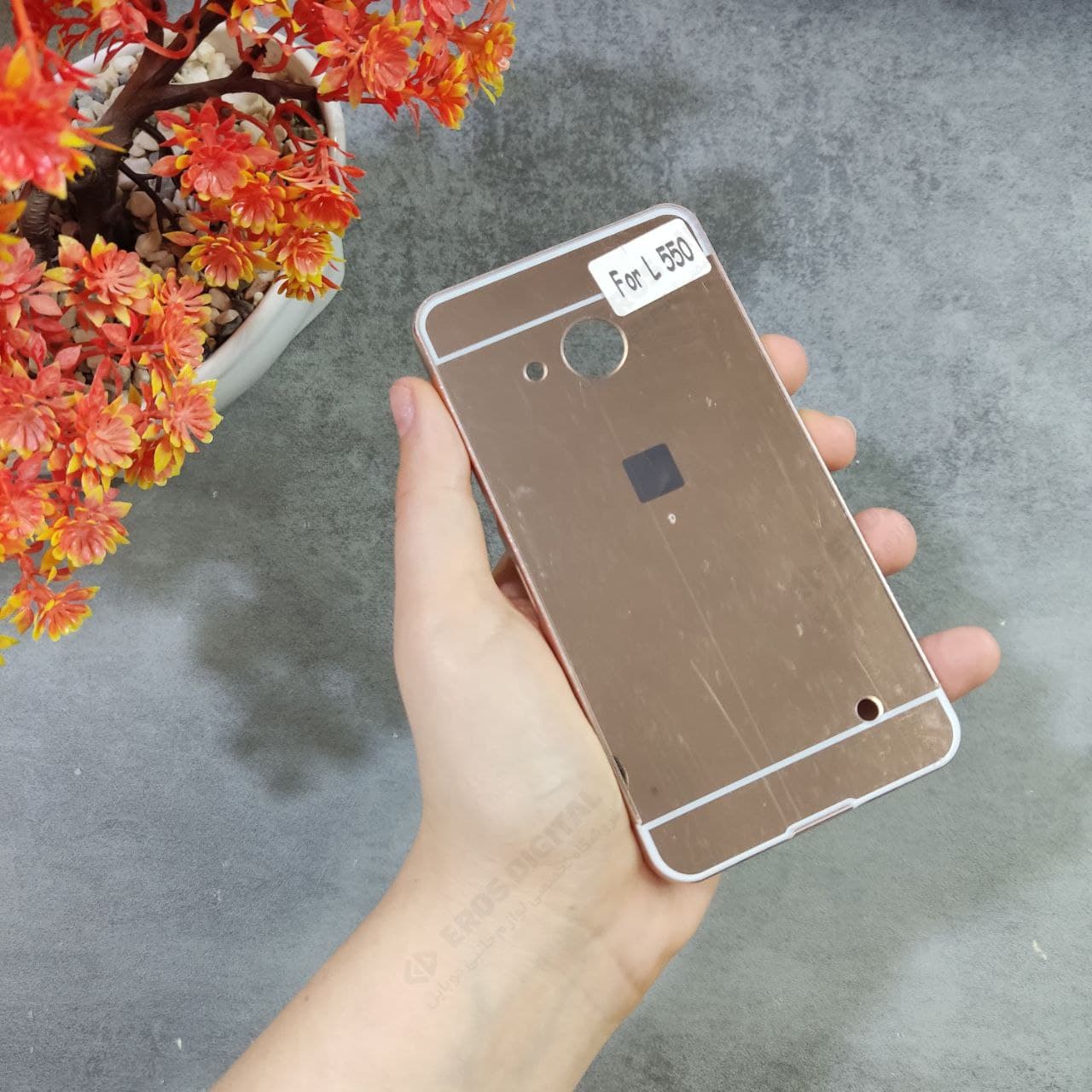 قاب گوشی Microsoft Lumia 550 مدل آینه ای — تصویر ۴