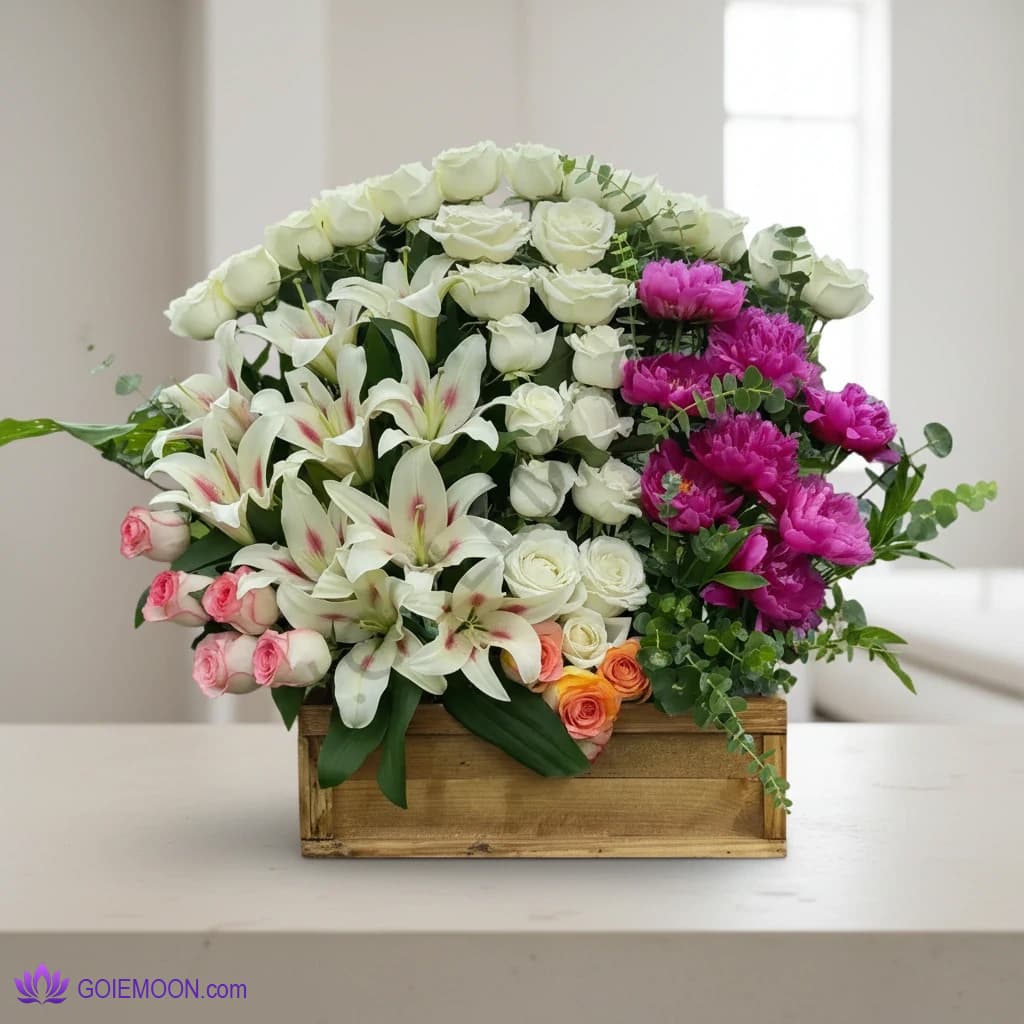 سبد گل حنانه