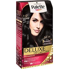 کیت رنگ مو پلت سری Deluxe مدل مشکی طبیعی شماره 0-1