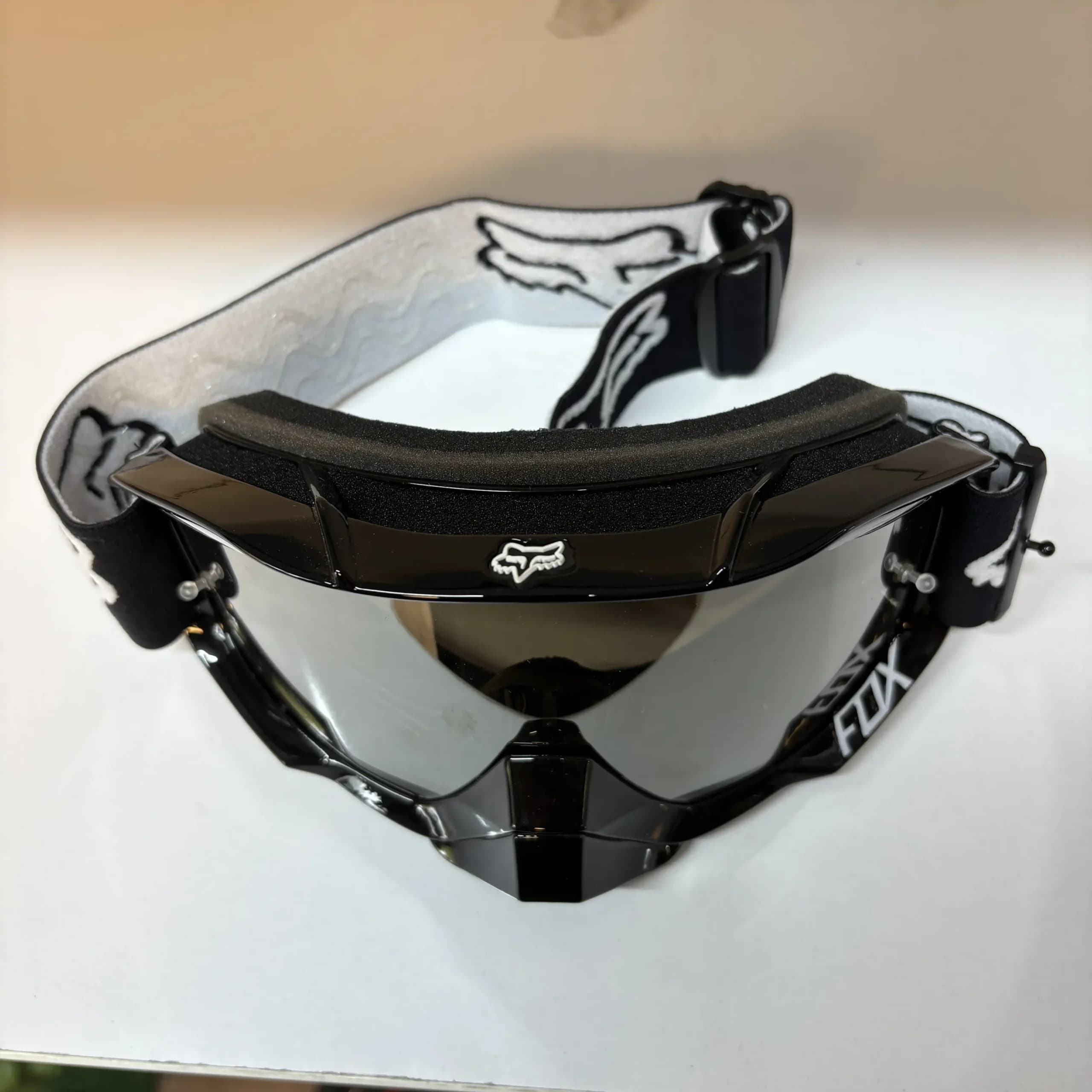 عینک کراسی FOX اصل – محافظ چشم موتورسواران حرفه‌ای مشکی — تصویر ۴
