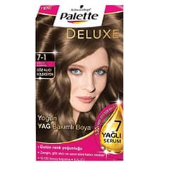 کیت رنگ مو پلت سری Deluxe مدل بلوند دودی شماره 1-7