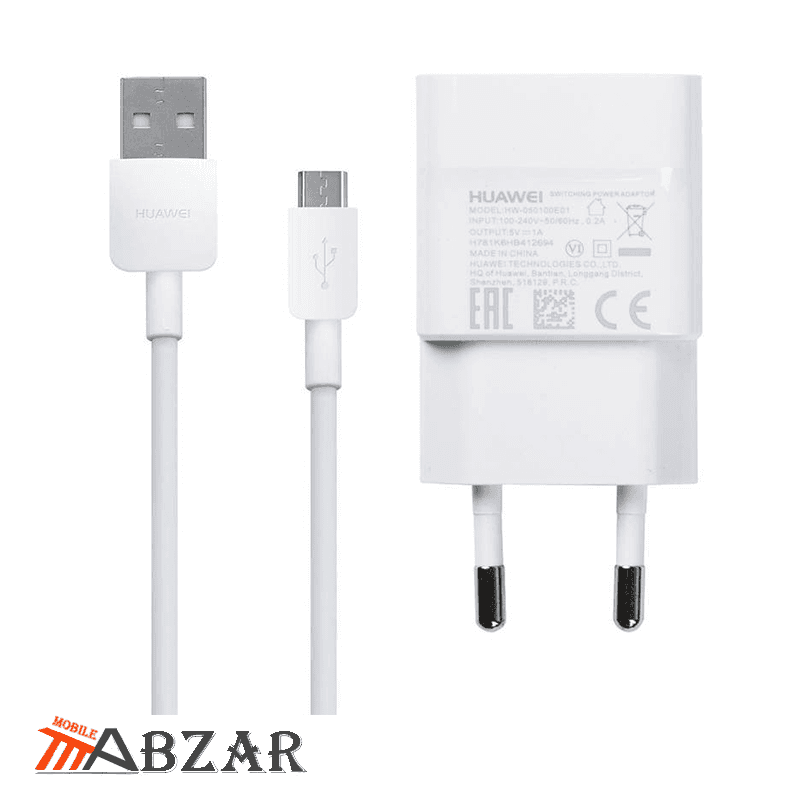 شارژر، کابل شارژ و آداپتور اصلی هواوی Huawei Ascend G526 — تصویر ۳