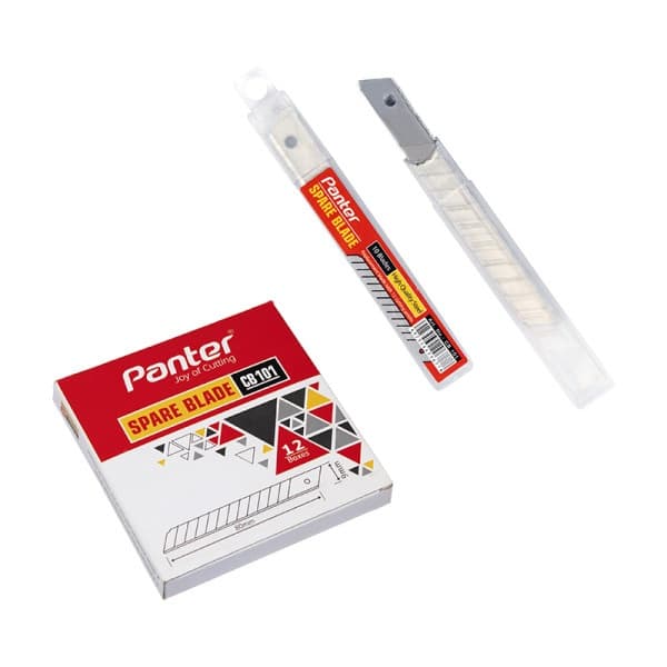 تیغه کاتر سایز 9 میلی متر مدل CB101 پنتر (12 عددی)