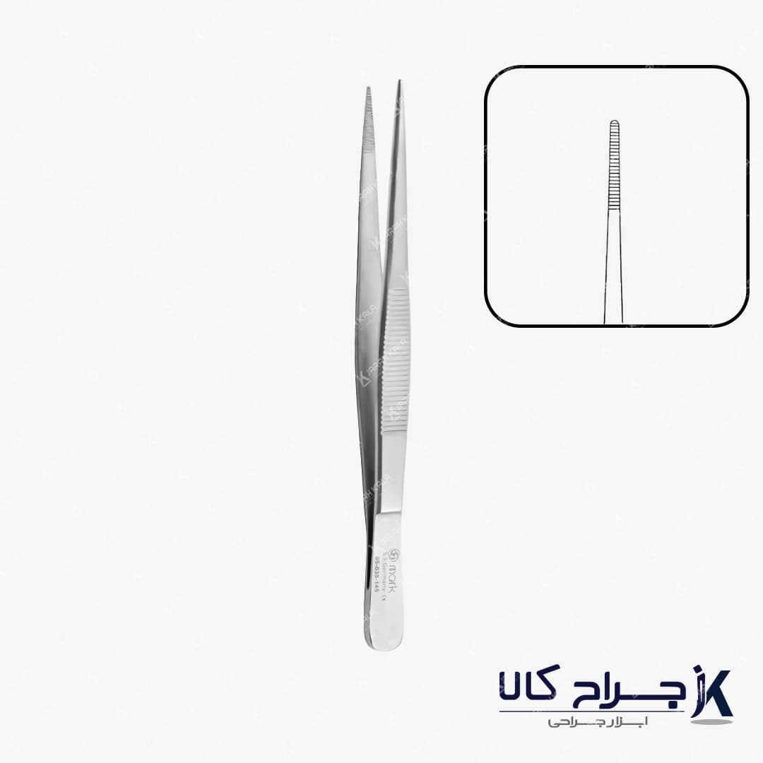 پنست بی دندانه ظریف MARK 14/5cm