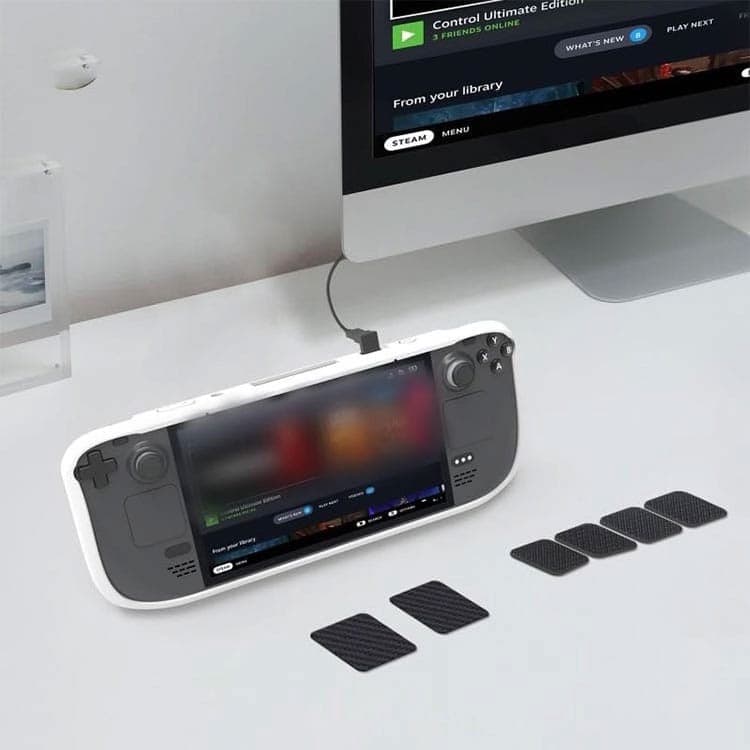 پک لوازم جانبی JYS 7-in-1 مخصوص Steam Deck – زرد — تصویر ۴