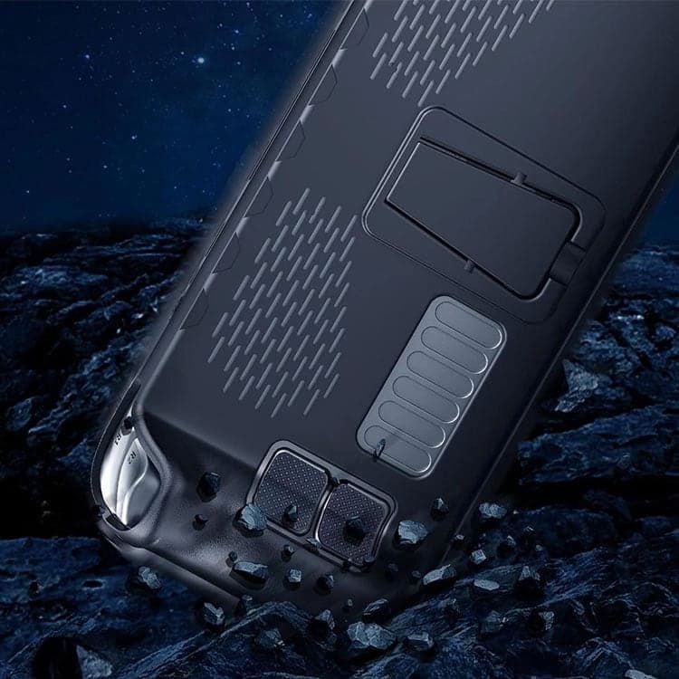 پک لوازم جانبی JYS 7-in-1 مخصوص Steam Deck – مشکی — تصویر ۴