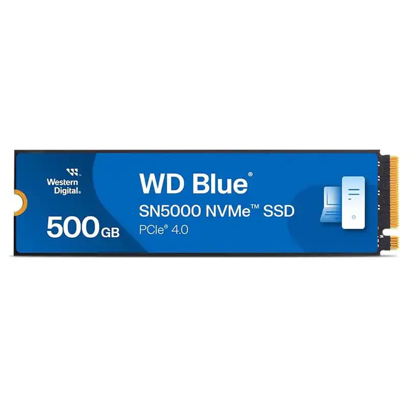 حافظه اس اس دی وسترن دیجیتال مدل WD Blue SN5000 500GB M.2 NVMe Internal SSD